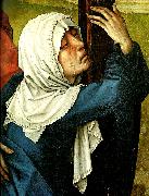 Rogier van der Weyden korsfastelsen oil on canvas